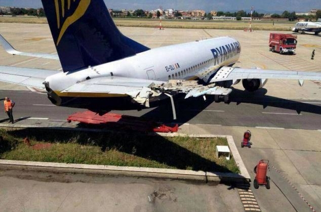 Δυο Αεροπλάνα της Ryanair συγκρούστηκαν στο Δουβλίνο