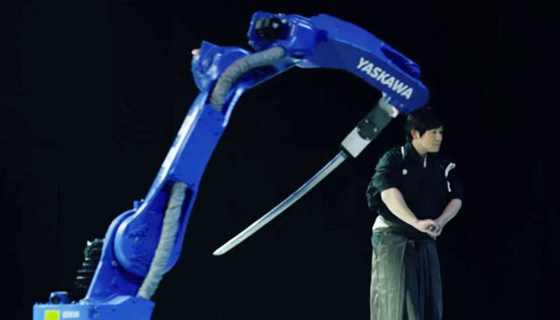 Ρομπότ «Σαμουράι» νίκησε διάσημο Ιάπωνα ξιφομάχο
