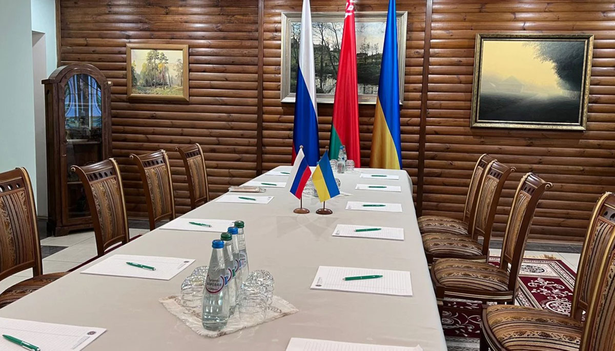 Ολοκληρώθηκε πριν από μερικά λεπτά στην Λευκορωσία ο γ' γύρος των συνομιλιών μεταξύ Ρωσίας και Ουκρανίας